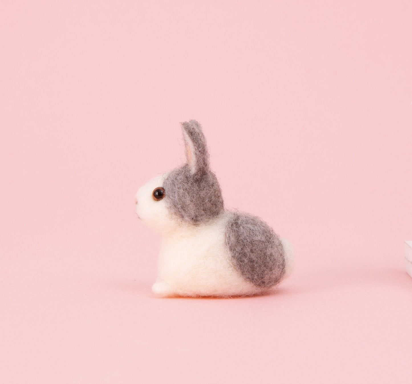 Japanese Needle Felting Kit - Baby Rabbit Trio