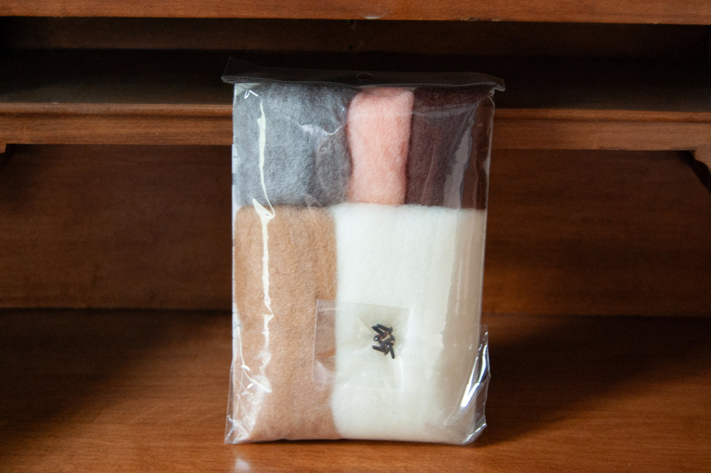 Japanese Needle Felting Kit - Baby Rabbit Trio