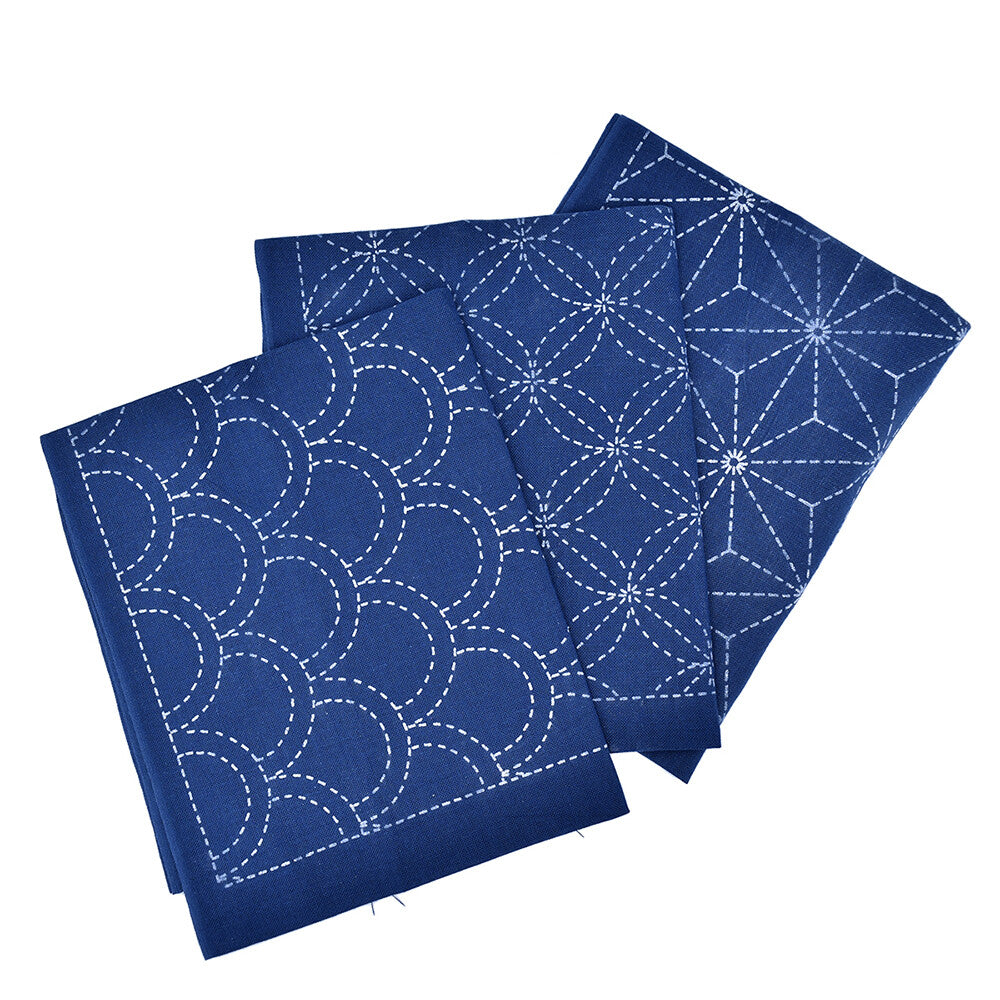 Indigo Sashiko Cloth