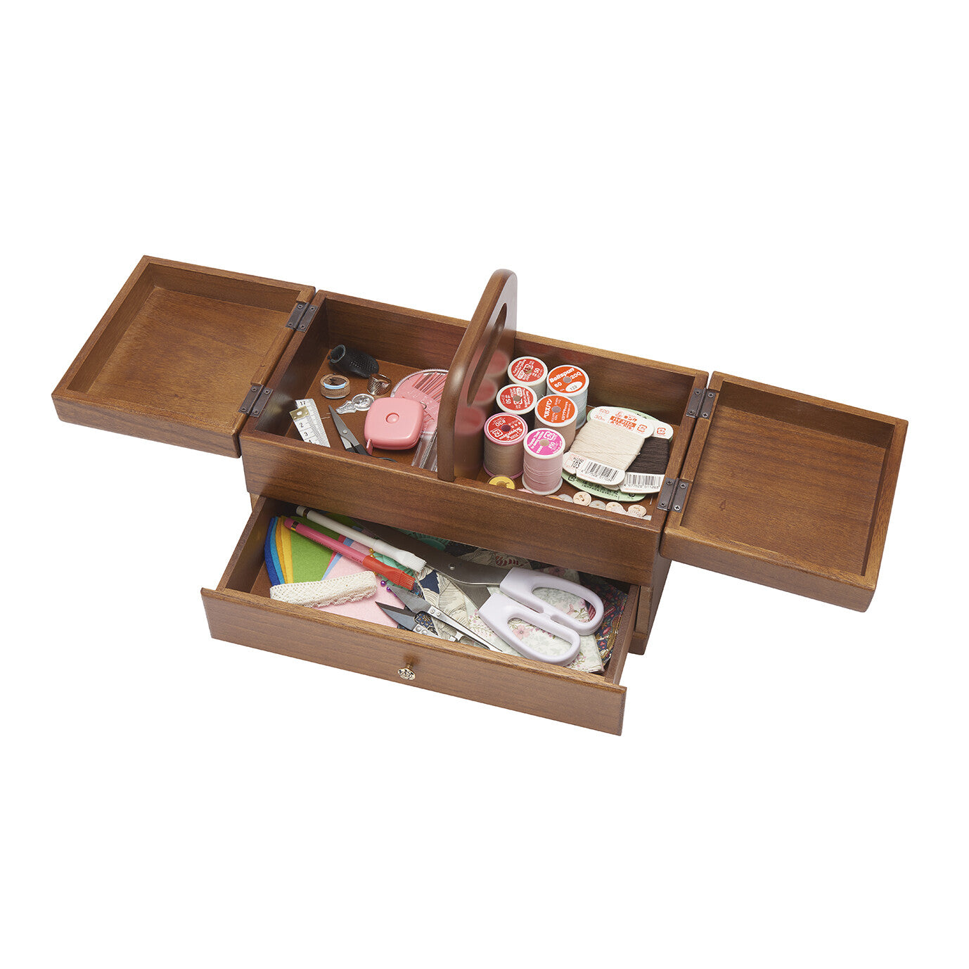 Wooden Sewing Box