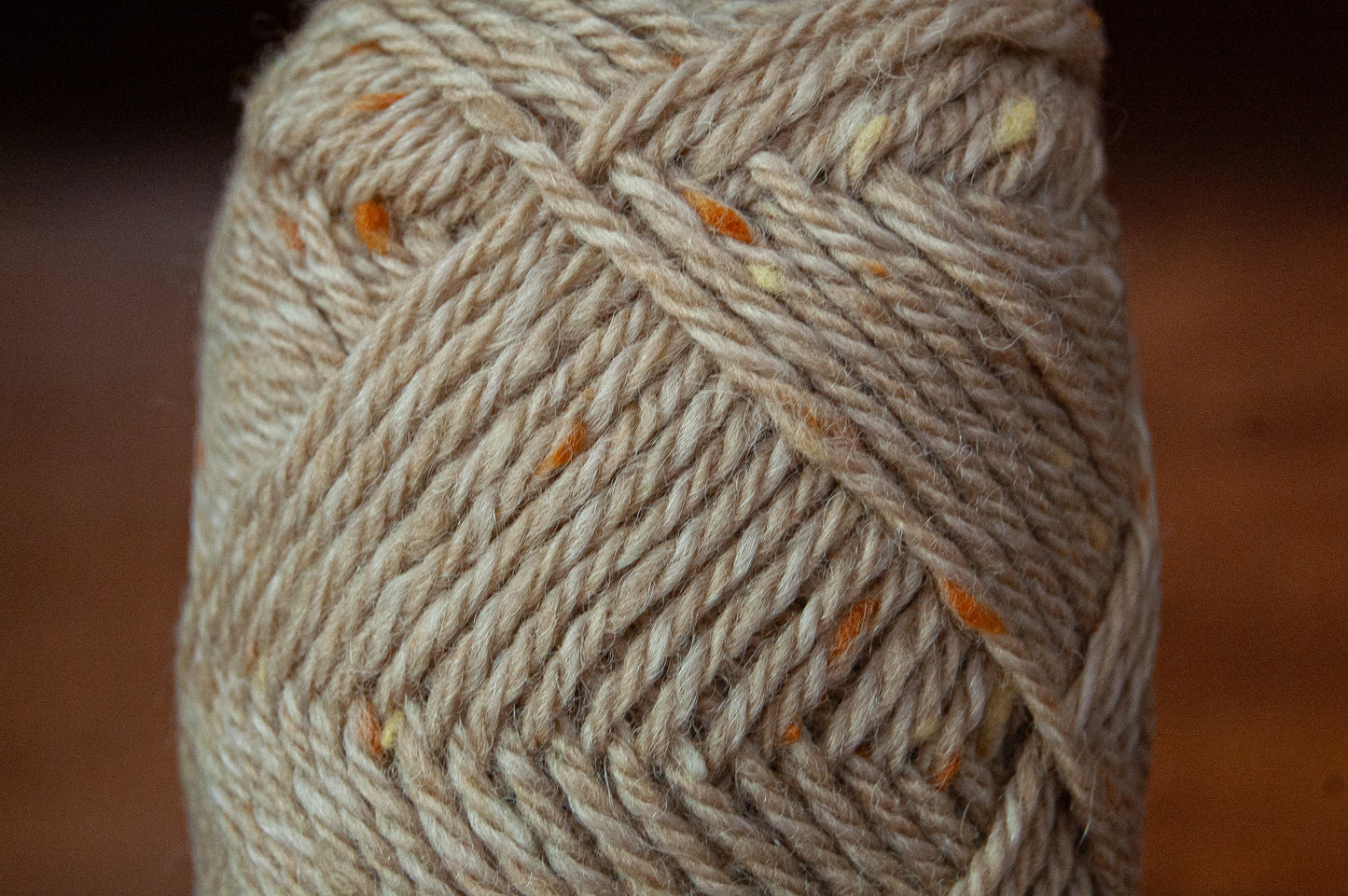 Aran Tweed - Aran Weight Wool Tweed Yarn